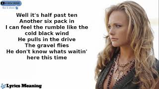 Miranda Lambert - Gunpowder & Lead | Lyrics Meaning