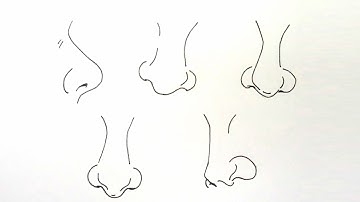 How to Draw Nose Step by step very easy part 2