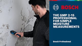 GMP 2-15 Professional Material Moisture Meter with durable IP65 rating and LCD Color Display