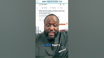 Doctor Reacts to the Francis Scott Key Bridge Collapse