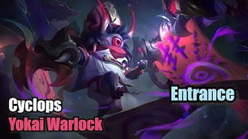 Cyclops Yokai Warlock Skin Collector Entrance (Upscale 4K) Mobile Legends #MOBILELEGENDS