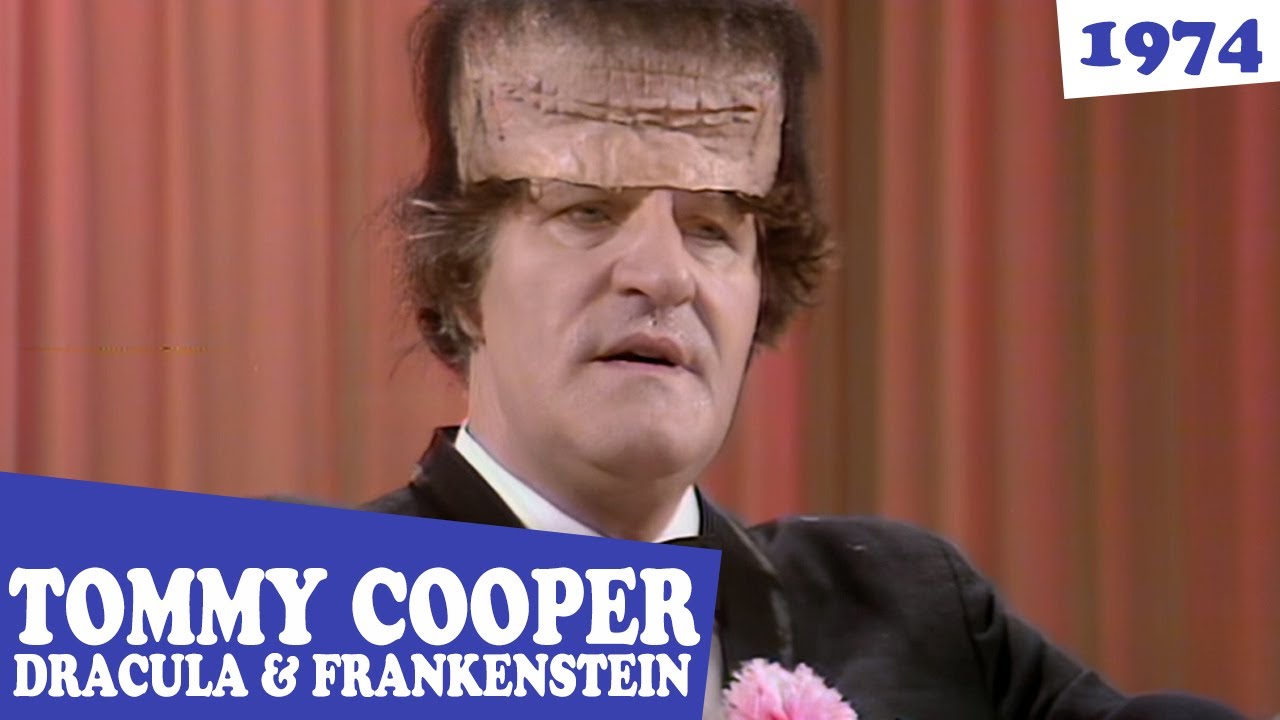 Tommy Cooper 1974   Dracula meet the Bride of Frankenstein