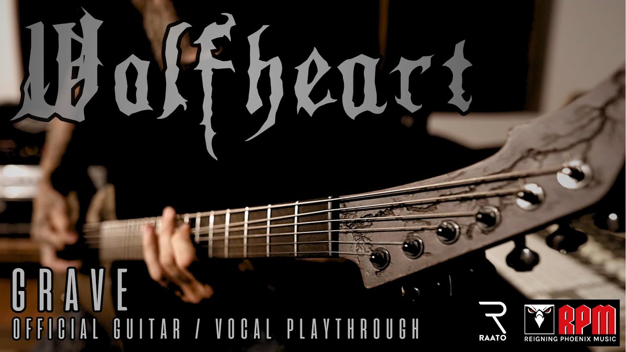 Wolfheart grave official guitar vocal playthrough youtube