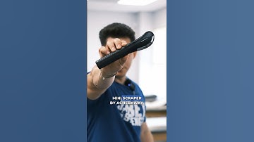 Mini Scraper by #achedaway , an on-the-go heated #musclescraping tool. #massagetherapy #iastm