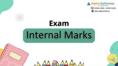 Alpha Campus (Online ERP) - Internal Marks Module | Best School, Classes & College ERP in India