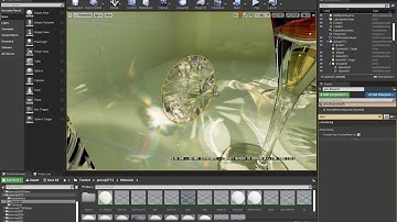 NVIDIA RTX Realtime Caustics in Unreal Engine 4.25 TEST