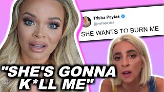 TRISHA PAYTAS GABBIE HANNA GO OFF AT EACH OTHER