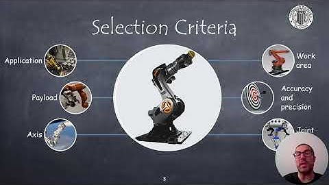 Selection Criteria for Industrial Robots | Robotic Systems (OLD)