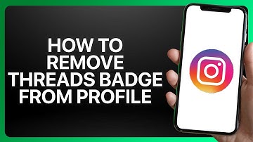 How To Remove Threads Badge from Instagram Profile Tutorial