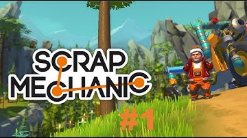 FIRST VIDEO!! | Scrap Mechanic: Challenge Mode