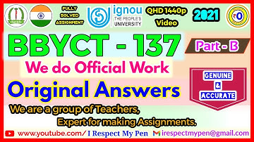 BBYCT 137 Solved Assignment 2020-21 IGNOU Part B | Plant Physiology and Metabolism Solved Assignment