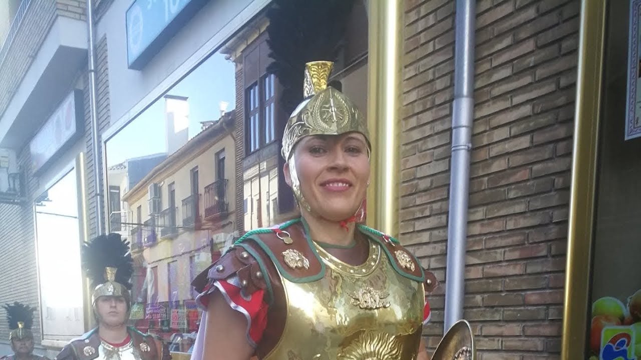 Concentración de centurias romanas en Moral de Calatrava 26/04/25  especial centuria romana de Baena