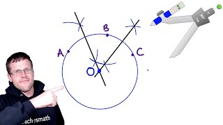 drawing a circle through 3 points  geometry constructions