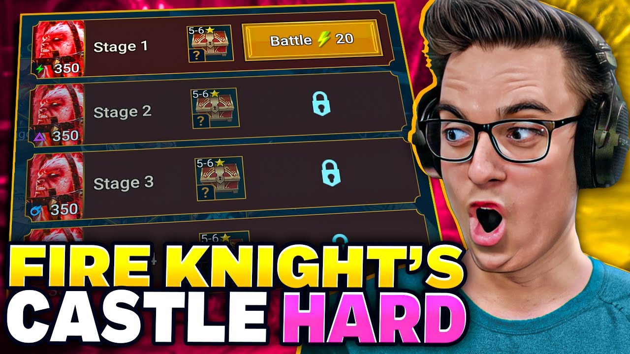 Fire Knight Hard is SO HARD