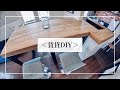 ＜賃貸DIY＞キッチンカウンターと繋がるテーブル｜家の真ん中のダイニング・ルームツアー