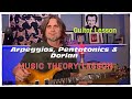 Learn how Arpeggios, Pentatonics and Dorian all work together.