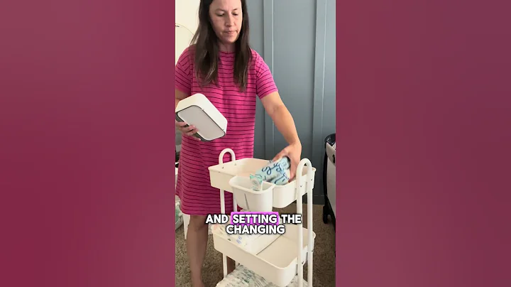 Organize with Me | Baby Toddler Changing Station Organization | Diaper Organizing | Mom Hacks SAHM