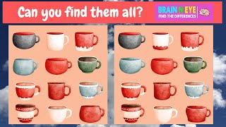 【Find the difference game】To exercise your brain! Try it!| cute image D No 4009 screenshot 2