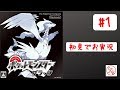 『ポケットモンスターブラック』を初見で普通にお実況【ポケモンBW】#1