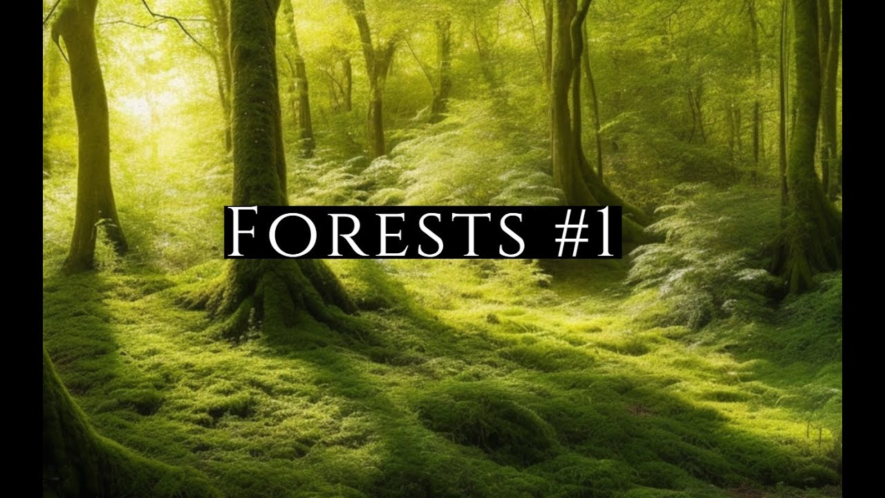 AI-Generated Forest Backgrounds & Wallpapers!
