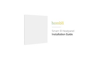 How to set up your Hombli Smart Heatpanel