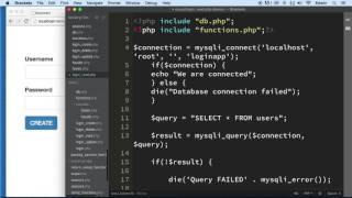 PHP and database | 017 Making All Files Modular and Refactoring