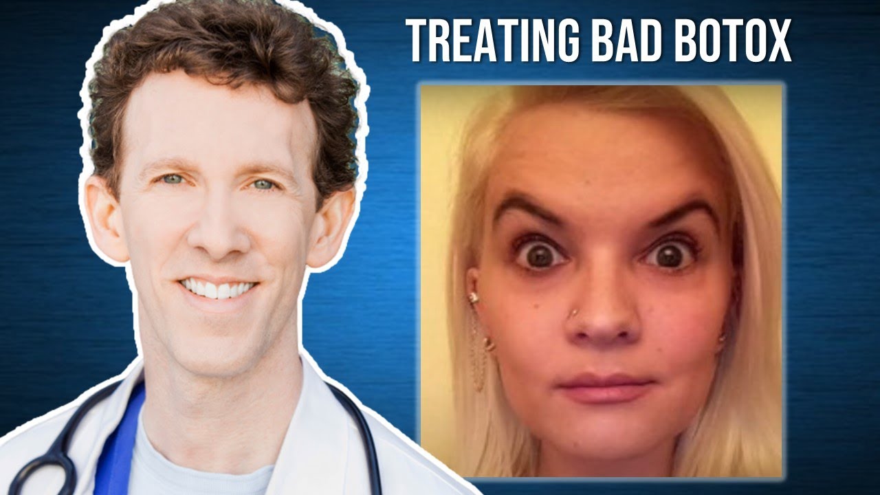 How To Treat Bad Botox Youtube