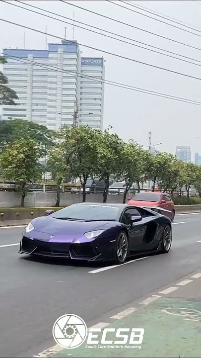YAKIN SUKA SUARA MOBIL LISTRIK? (Lamborghini Aventador Indonesia No KW Replika) #exoticcarsbandung