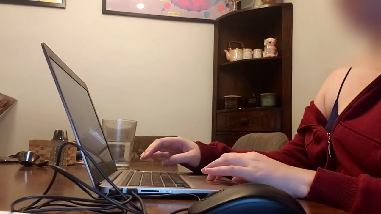 ASMR Work with me (lofi, typing, clicking)