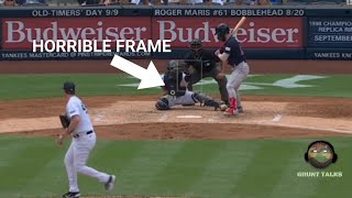Gerrit Cole tipping his pitches? Or just a really bad day?  vs. Red Sox