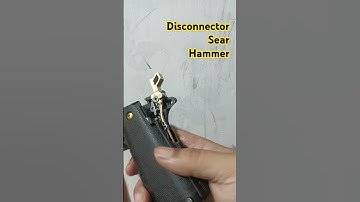 Hicapa || Sear, Hammer, Disconnector Functionality #shorts #aaipsc #hicapa #airsoft #airgunshooter