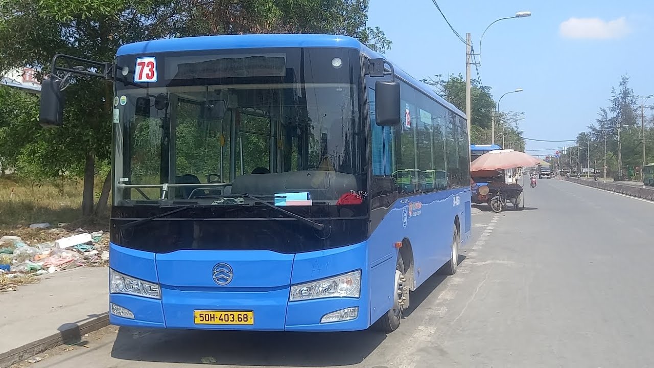 Futa Bus - Full hành trình lượt về xe buýt 73 rời KCN.Lê Minh Xuân về Chợ Bình Chánh