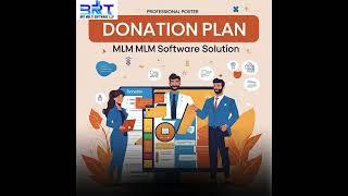 Donation Plan Mlm Software Solution #brtmultisoftware