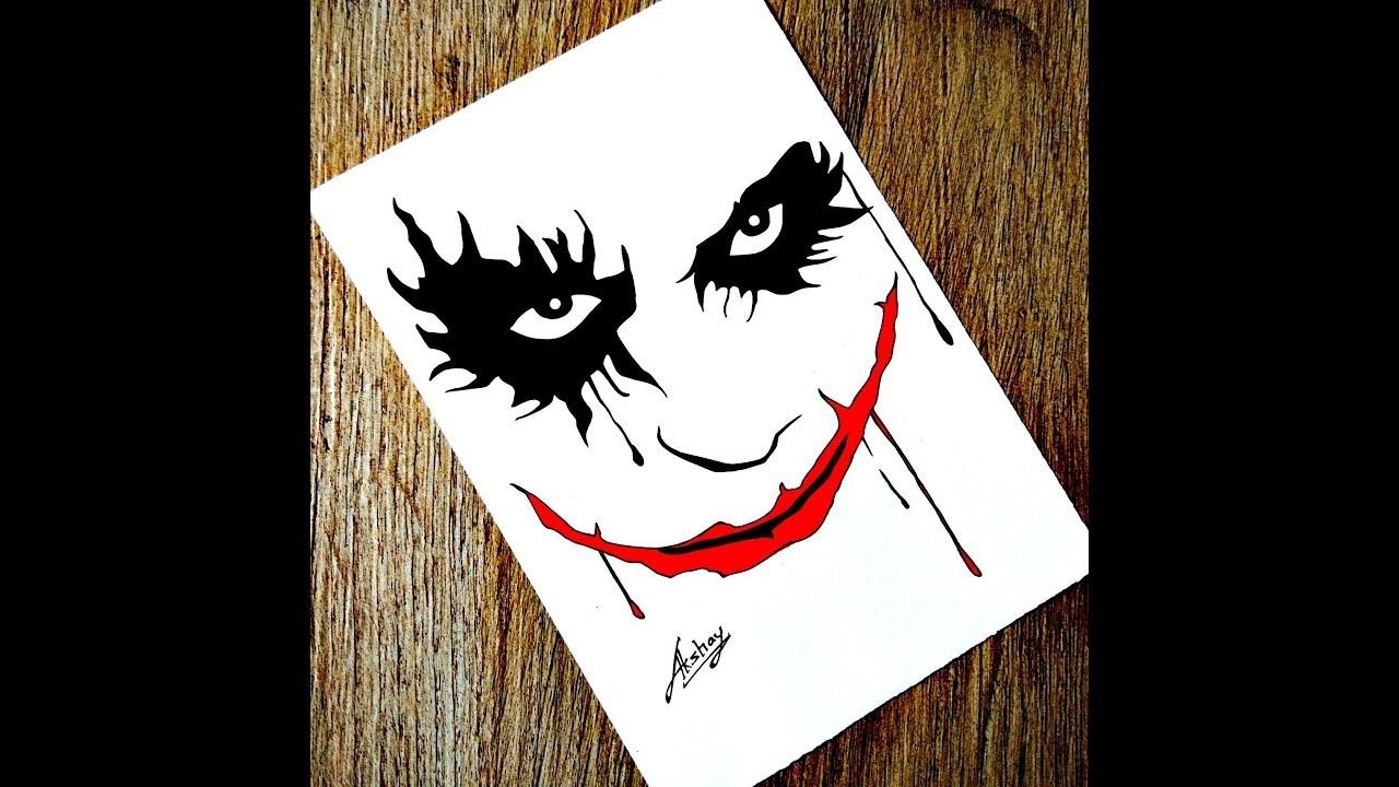 Featured image of post Face Drawing Pencil Face Drawing Joker Photos / The joker by peter landis | joker drawings, joker art.