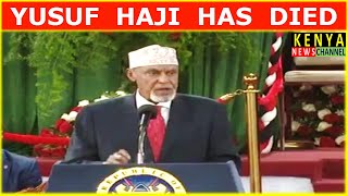 Yusuf Haji last speech - Talked about BBI Report