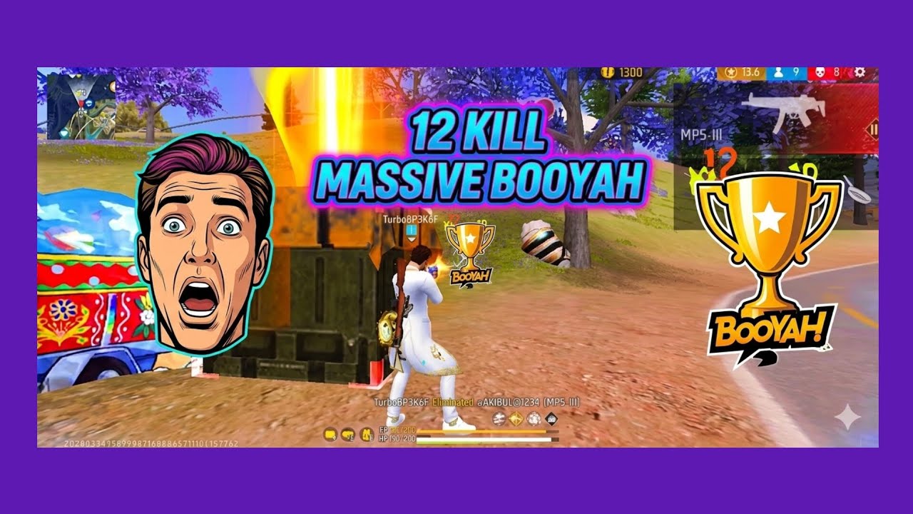 #12 kills massive Booyah 🤯🔥