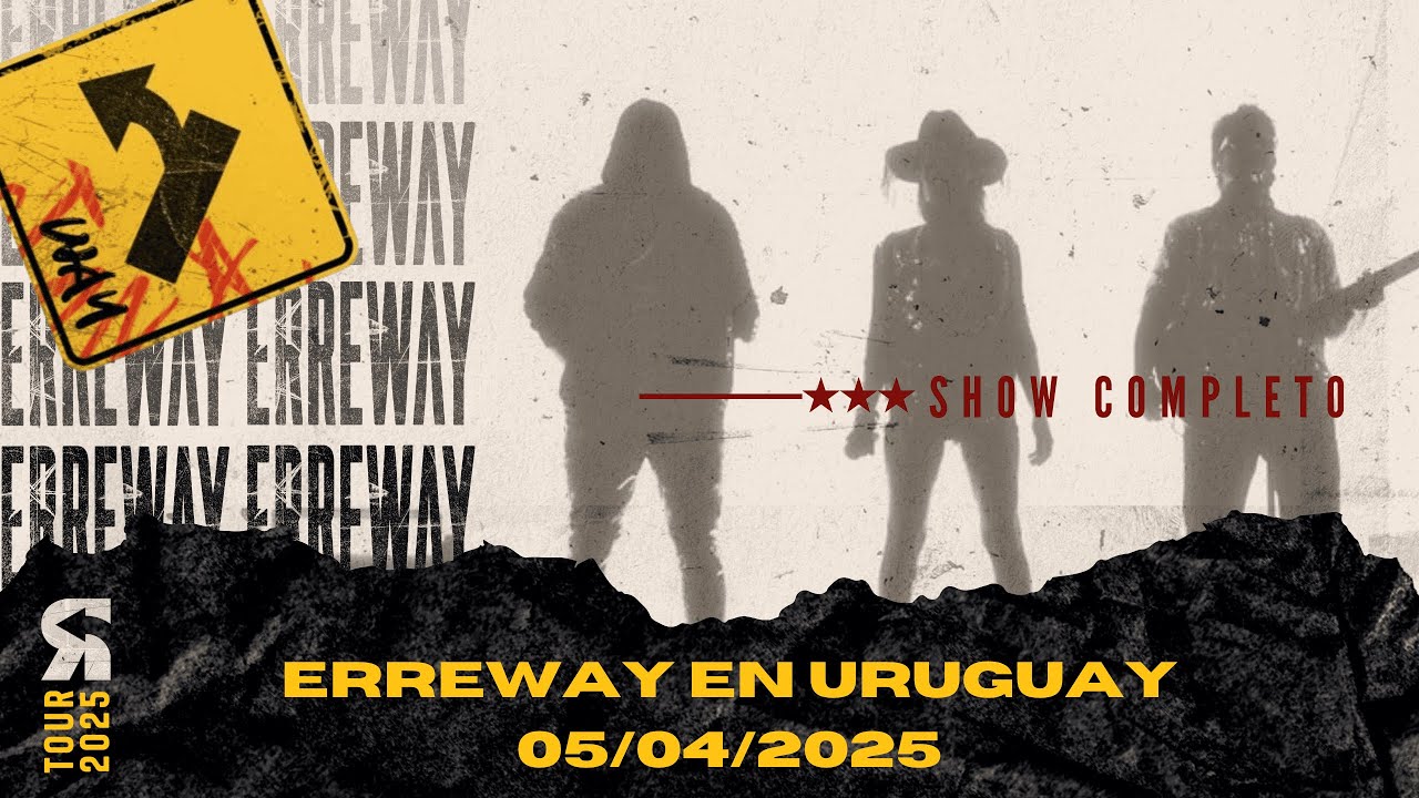 ERREWAY TOUR #JuntosOtraVez - Montevideo, Uruguay (Antel Arena) | 05/04/2025 - MULTICAM