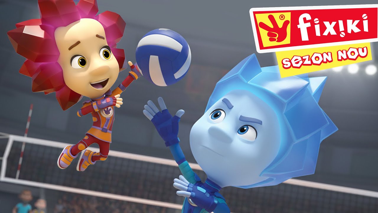 Fair Play la volei! 🏐📹 | Nolik învață ce înseamnă să fii arbitru! Desene animate cu Fixiki