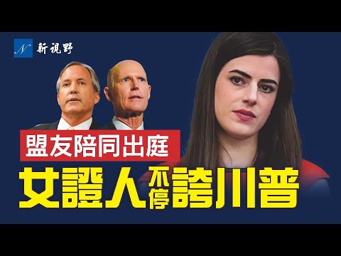 盟友陪同川普上庭，为川普代言。检方女证人，不断赞扬川普。亨特上诉被驳回，面临25年监禁。川普封口费亨特