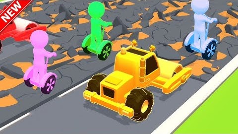 Shape Shifting 🏃🚗🚲🛵🚁 🛶🛥️ 🚂  All Levels New Update GamePlay Walkthrough Android,Ios (Level 104-105)