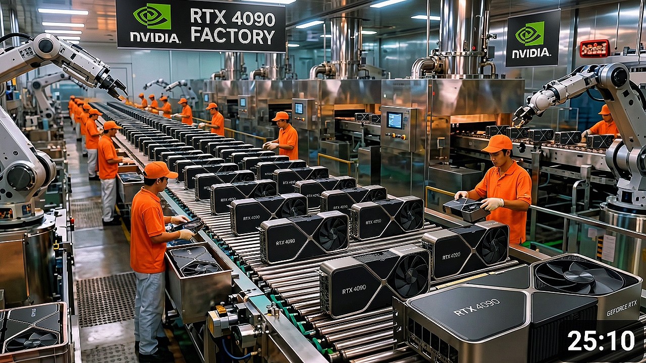 Así se fabrican las TARJETAS GRÁFICAS NVIDIA por dentro (de PCB a gaming) | Documental de 5 Minutos