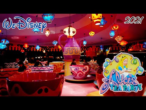 メインアトラクション　ミニー　3月　アリスのティーパーティ　海外ディズニー メインアトラクション ミニー 3月 アリスのティーパーティ 海外