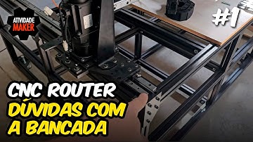 🚀 CNC ROUTER REVOLUTION 5 - DÚVIDAS SOBRE A MESA #1