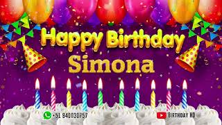 Simona Happy Birthday To You - Happy Birthday Song Name Simona