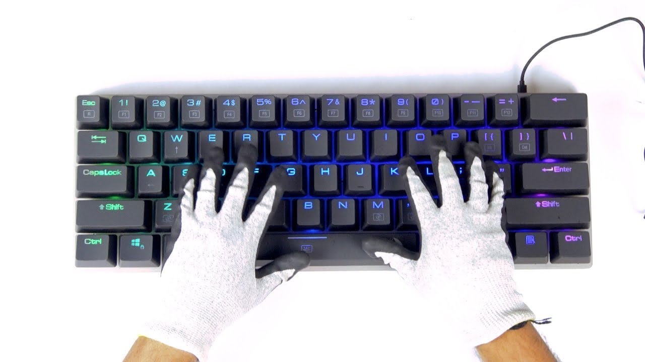 (ASMR) Teclado Gigante Redragon Alien k605 - Unboxing - YouTube