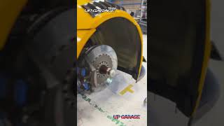 Removing Nsx Tyres With A Specialized Tool Step-By-Step Process