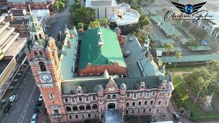 Pietermaritzburg City Hall 4K - An Alternate Aerial View