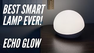Echo Glow - UNBOXING AND TESTING - BEST SMART LAMP EVER!