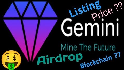 Gemini Network Listing | Price and Airdrop Update | Blockchain and KYC | Full detail in Video |