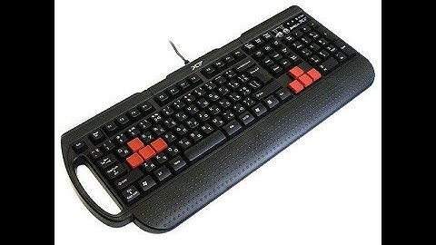 Распаковка геймерской клавиатуры А4-Tech X7-G700